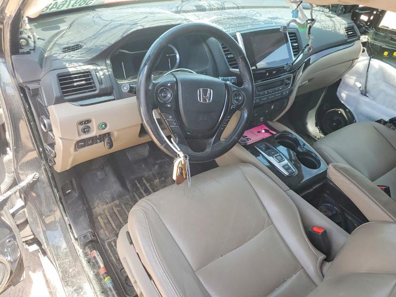 58976486 :رقم المزاد ، 5FNYF5H92HB014335 vin ، 2017 Honda Pilot مزاد بيع