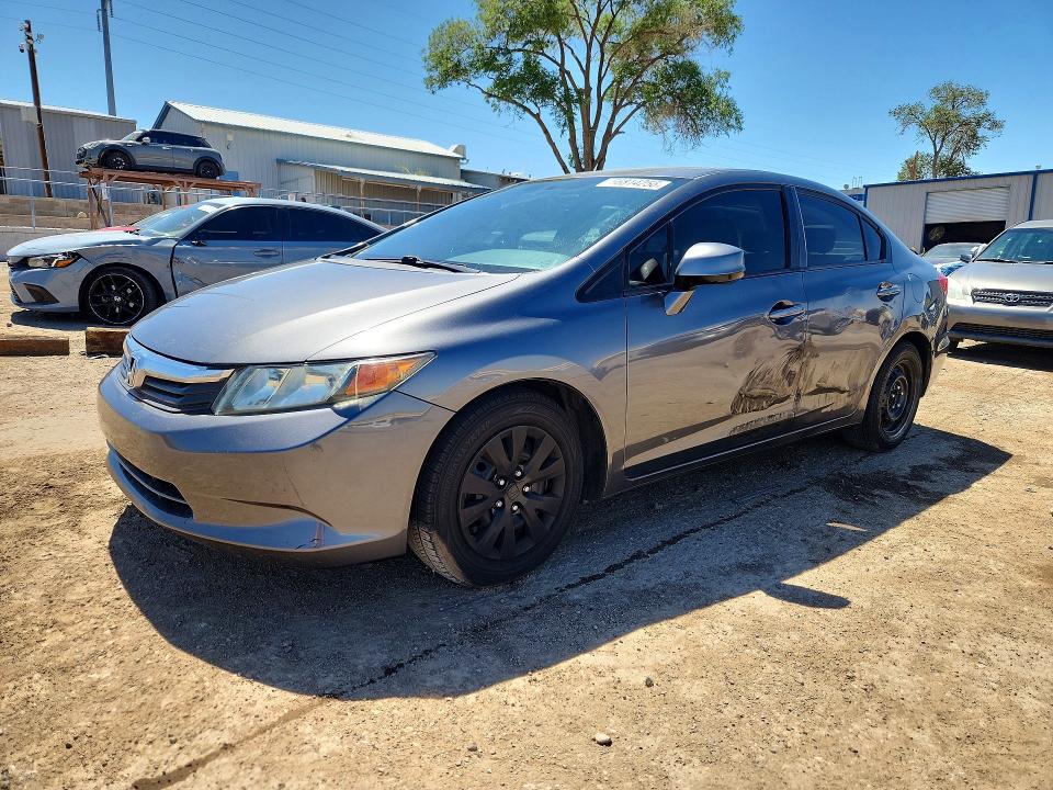 56814256 :رقم المزاد ، 2HGFB2F59CH606613 vin ، 2012 Honda Civic مزاد بيع