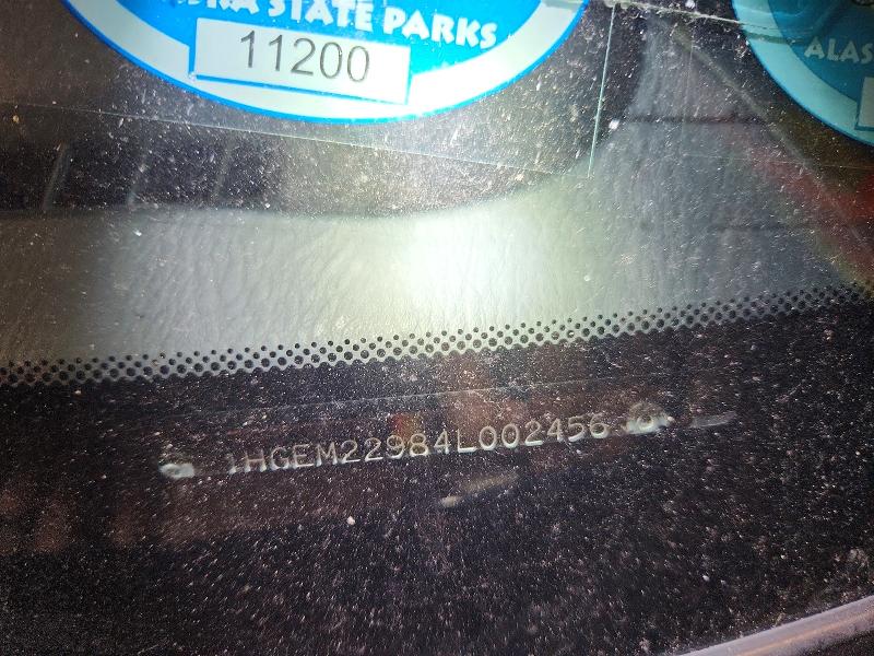 59009786 :رقم المزاد ، 1HGEM22984L002456 vin ، 2004 Honda Civic مزاد بيع