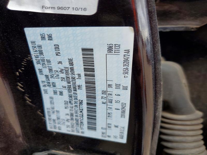 Aukcja sprzedaży 2018 Ford F150, vin: 1FTEW1CG2JKE77862, numer aukcji: 58699046
