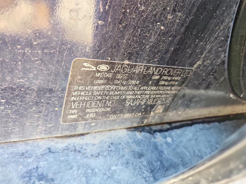 Aukcja sprzedaży 2018 Jaguar Xe, vin: SAJAF4FX8JCP25345, numer aukcji: 55094056