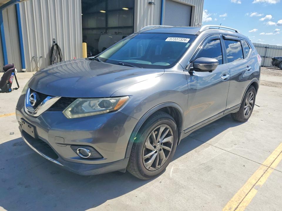 2015 Nissan Rogue მანქანა იყიდება აუქციონზე, vin: 5N1AT2MT6FC862279, აუქციონის ნომერი: 57337326