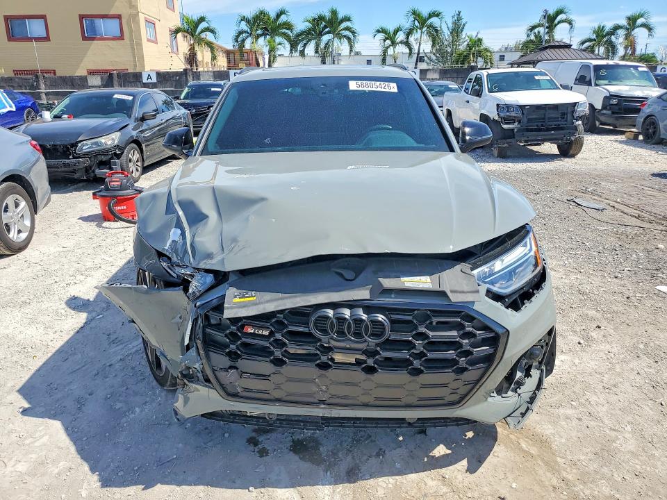 Продажа на аукционе авто 2021 Audi Sq5, vin: WA1B4AFY8M2041867, номер лота: 58805426