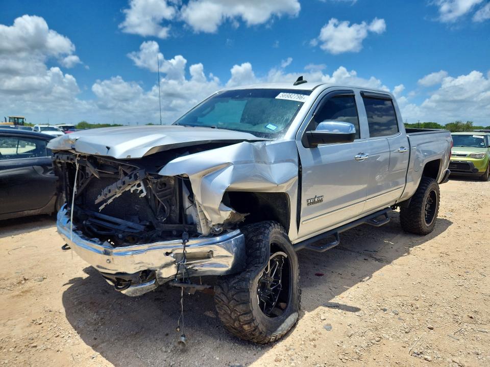 56982796 :رقم المزاد ، 3GCUKSEC1FG187067 vin ، 2015 Chevrolet Silverado مزاد بيع