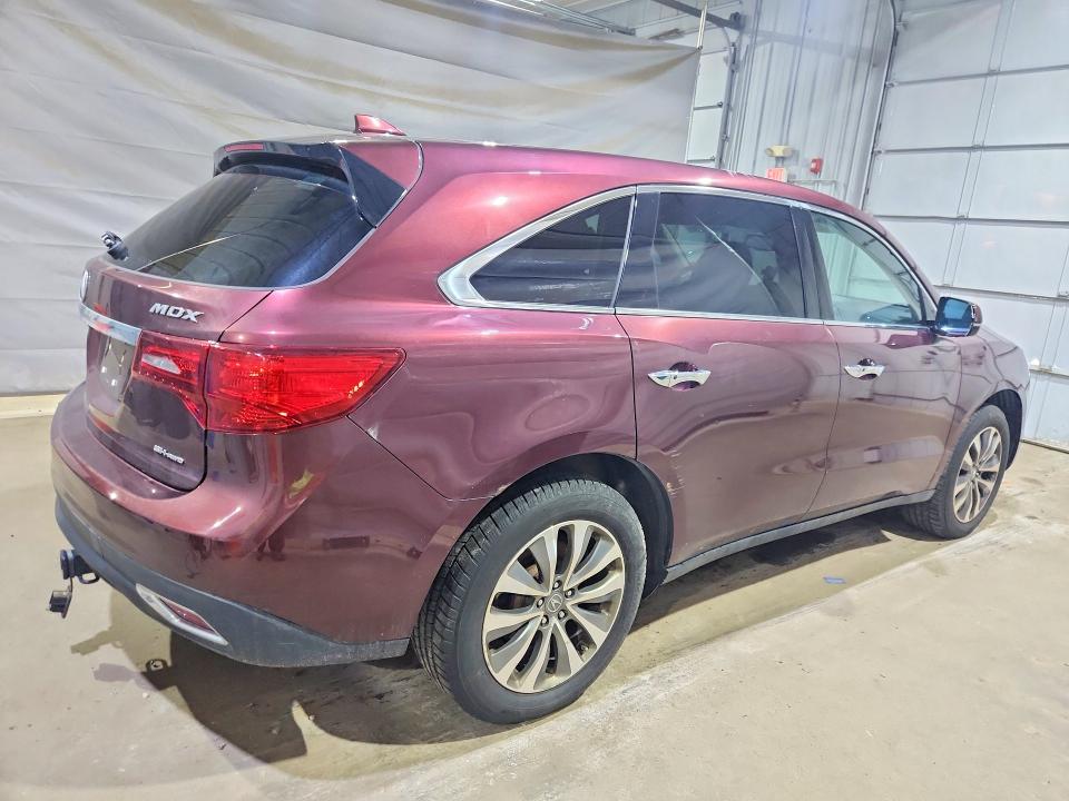 Продажа на аукционе авто 2015 Acura Mdx, vin: 5FRYD4H67FB029348, номер лота: 58550016