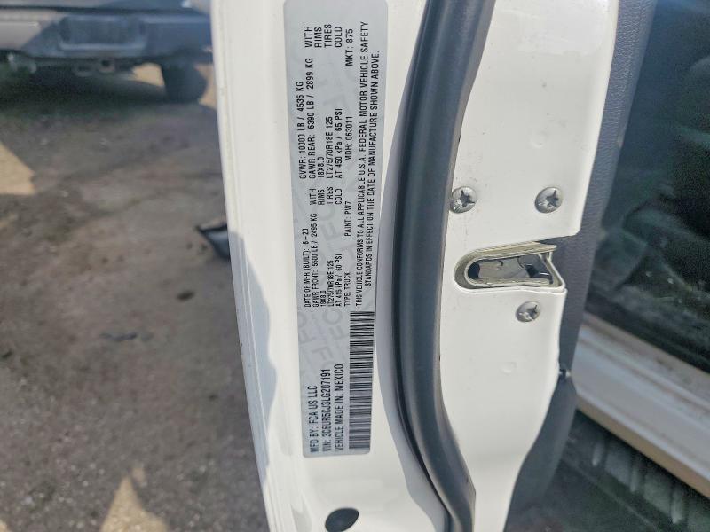 2020 Ram 2500 მანქანა იყიდება აუქციონზე, vin: 3C6UR5CJ3LG207191, აუქციონის ნომერი: 55775996