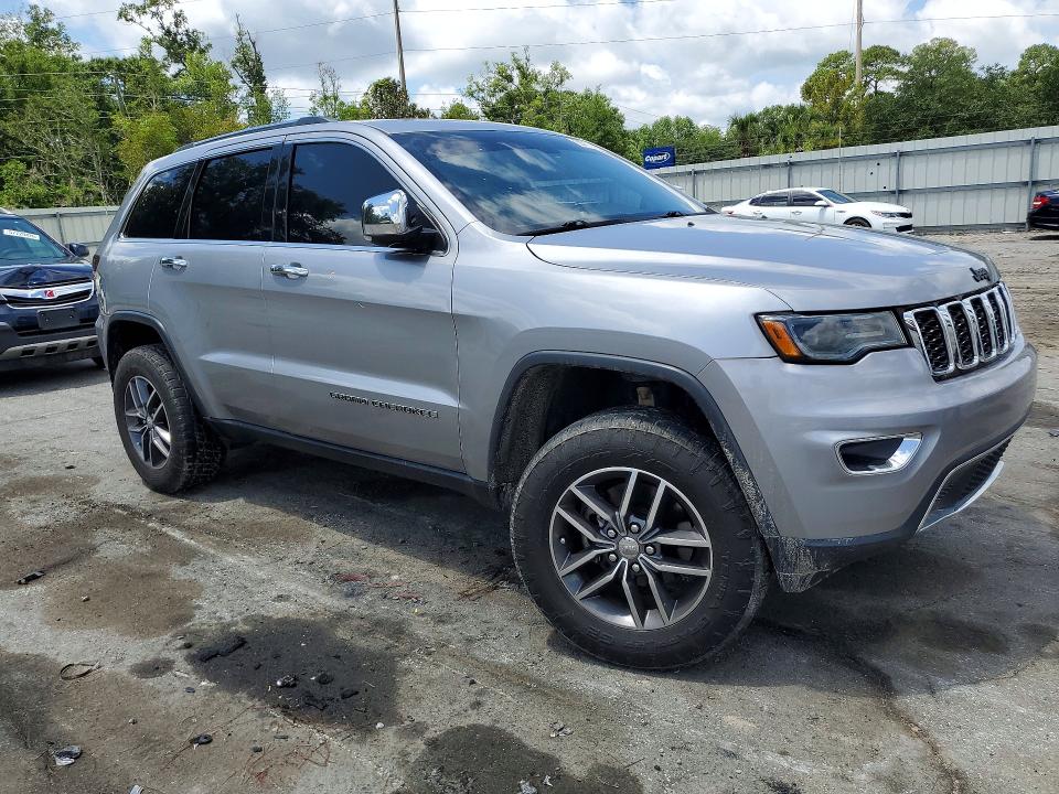 Продаж на аукціоні авто 2017 Jeep Grand Cherokee, vin: 1C4RJEBG5HC696652, номер лоту: 58076306