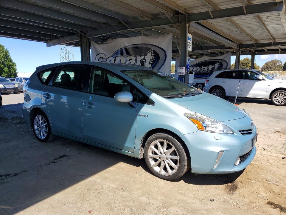 2014 Toyota Prius V მანქანა იყიდება აუქციონზე, vin: JTDZN3EU8EJ006569, აუქციონის ნომერი: 56183556