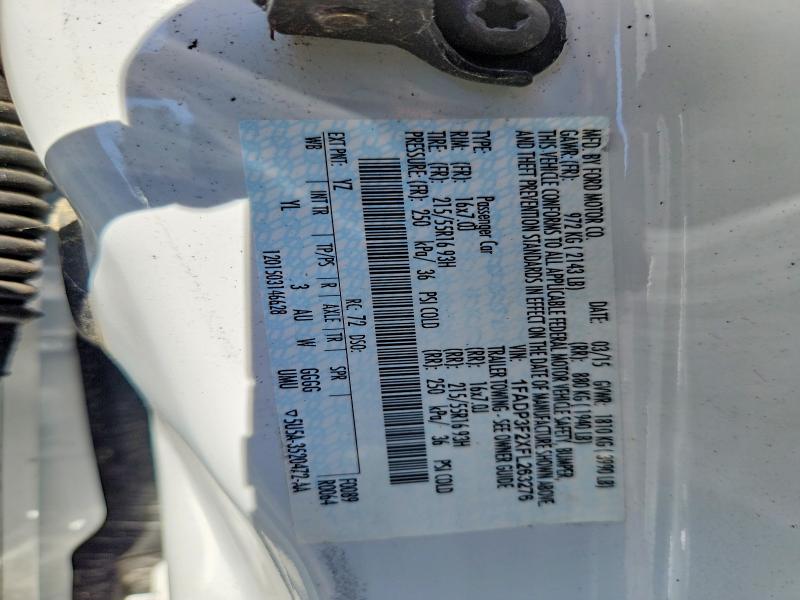 Aukcja sprzedaży 2015 Ford Focus, vin: 1FADP3F2XFL263276, numer aukcji: 57188016