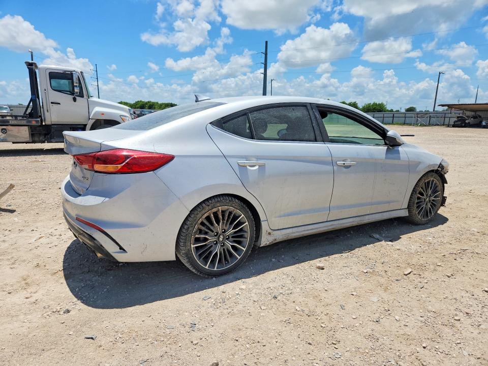 2018 Hyundai Elantra მანქანა იყიდება აუქციონზე, vin: KMHD04LB7JU522927, აუქციონის ნომერი: 57310886