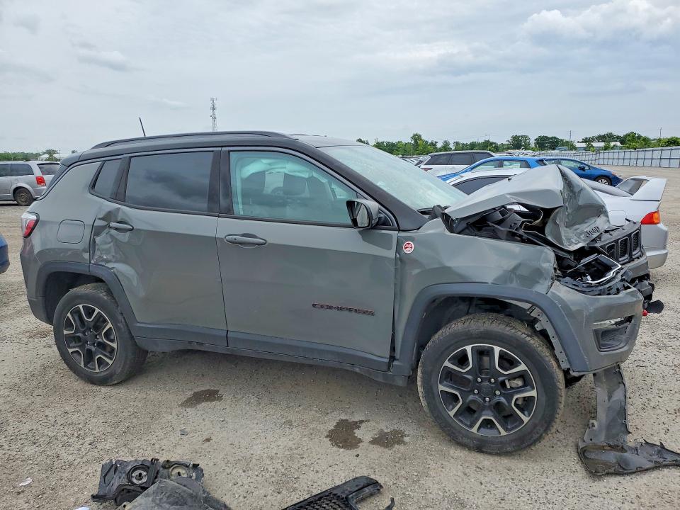 57734966 :رقم المزاد ، 3C4NJDDB2MT506038 vin ، 2021 Jeep Compass مزاد بيع