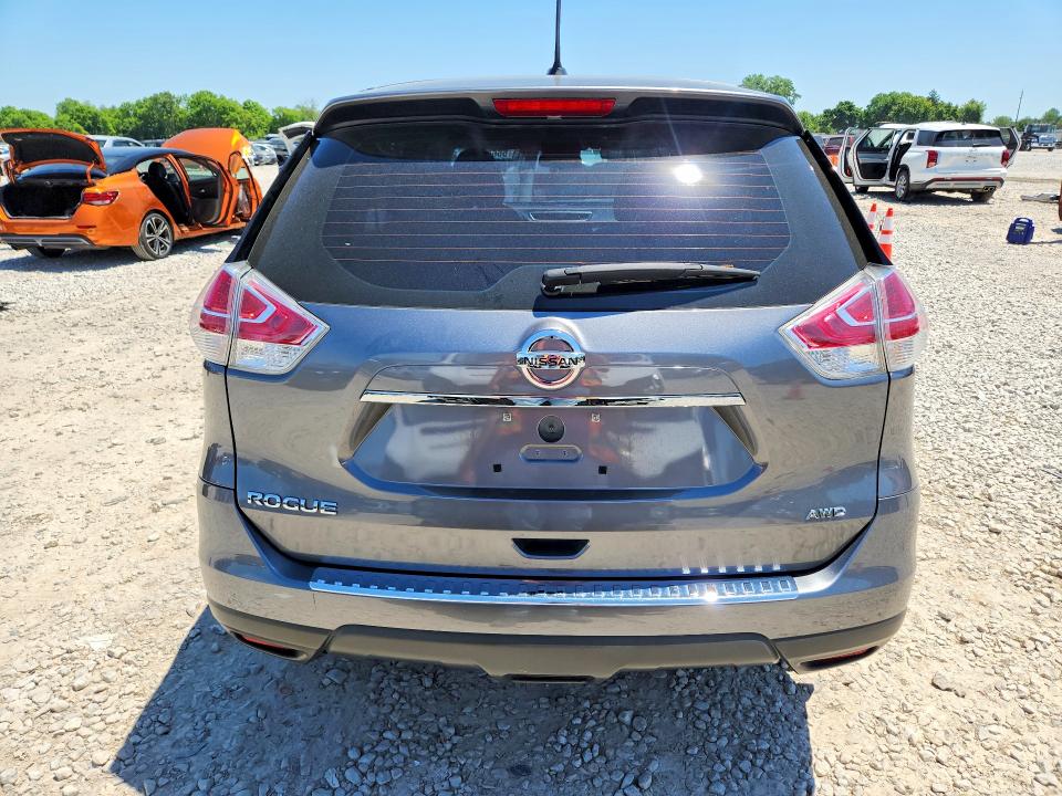 2016 Nissan Rogue მანქანა იყიდება აუქციონზე, vin: KNMAT2MV3GP635549, აუქციონის ნომერი: 55656776