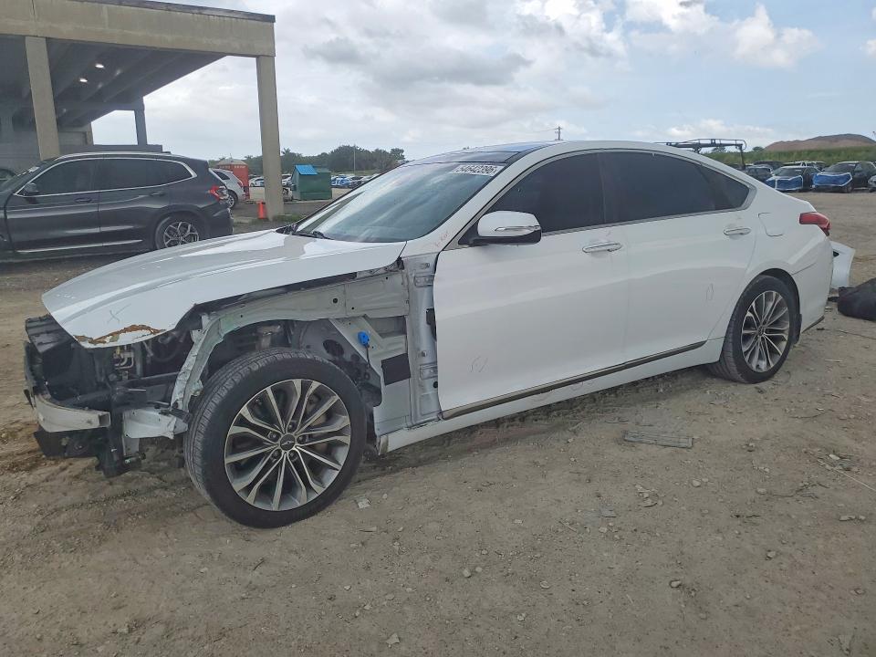 Auction sale of the 2015 Hyundai Genesis, vin: KMHGN4JE8FU076158, lot number: 54642396