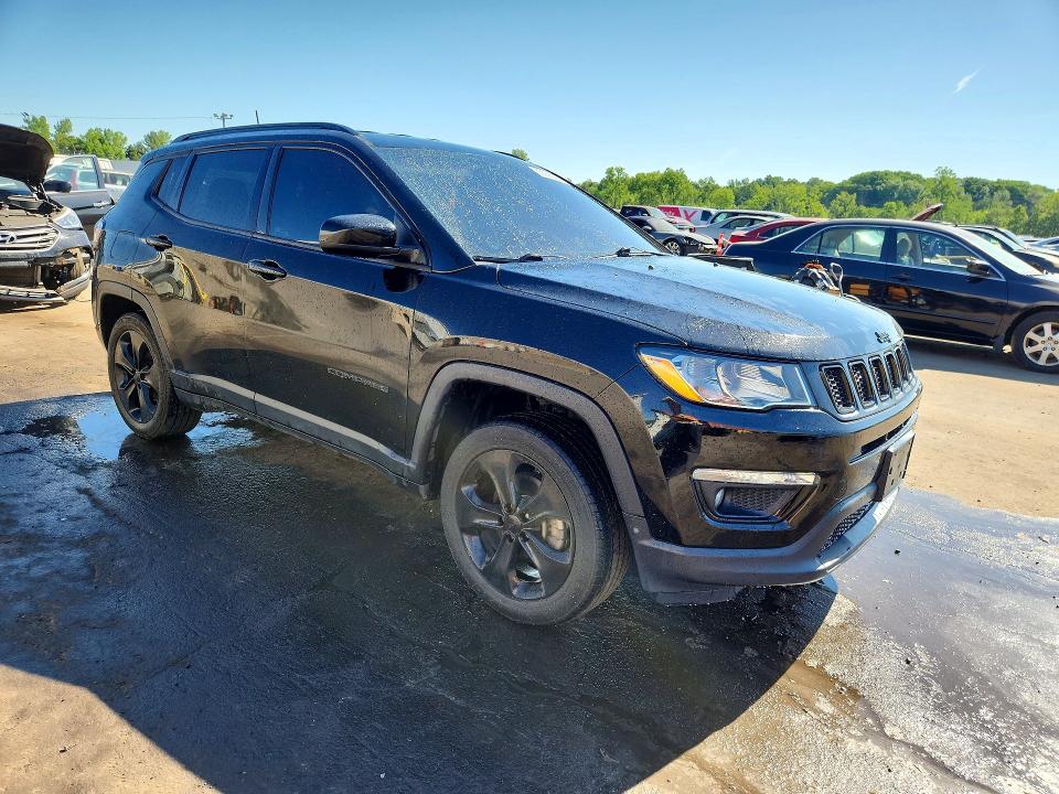 2019 Jeep Compass მანქანა იყიდება აუქციონზე, vin: 3C4NJDBB9KT818051, აუქციონის ნომერი: 56058256