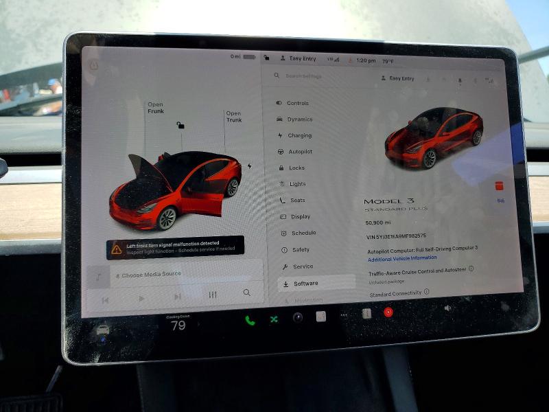 Продажа на аукционе авто 2021 Tesla Model 3, vin: 5YJ3E1EA9MF982575, номер лота: 55562566