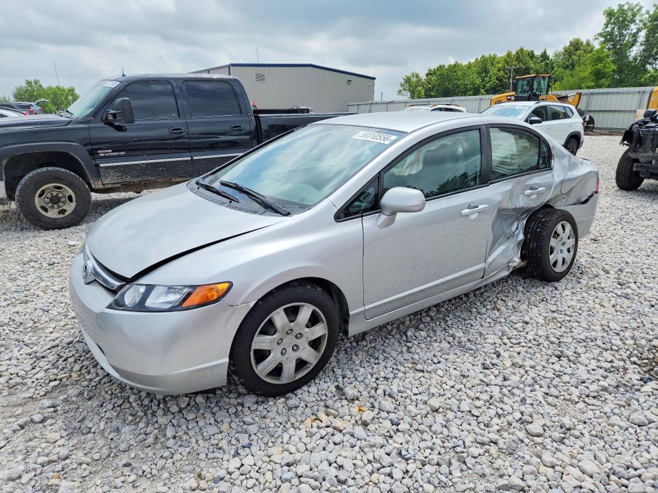 2008 Honda Civic მანქანა იყიდება აუქციონზე, vin: 1HGFA16578L108157, აუქციონის ნომერი: 59310556