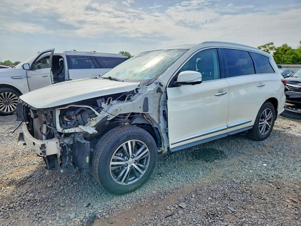 56750436 :رقم المزاد ، 5N1DL0MM9HC527434 vin ، 2017 Infiniti Qx60 مزاد بيع