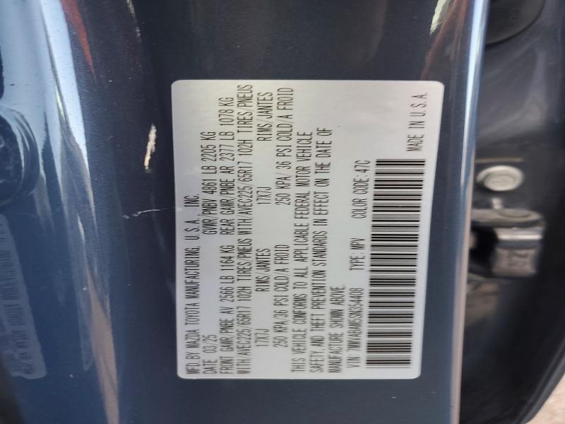 Aukcja sprzedaży 2025 Mazda Cx-50, vin: 7MMVABAM5SN354408, numer aukcji: 56300926