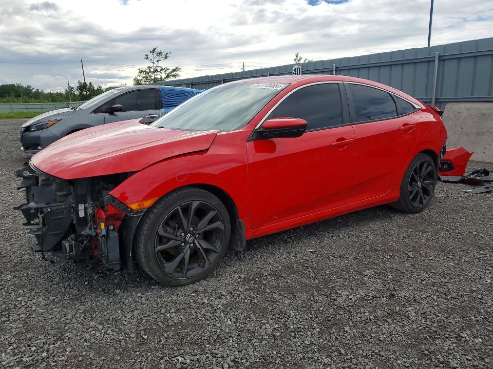 Продаж на аукціоні авто 2019 Honda Civic, vin: 2HGFC2F80KH021246, номер лоту: 57713406