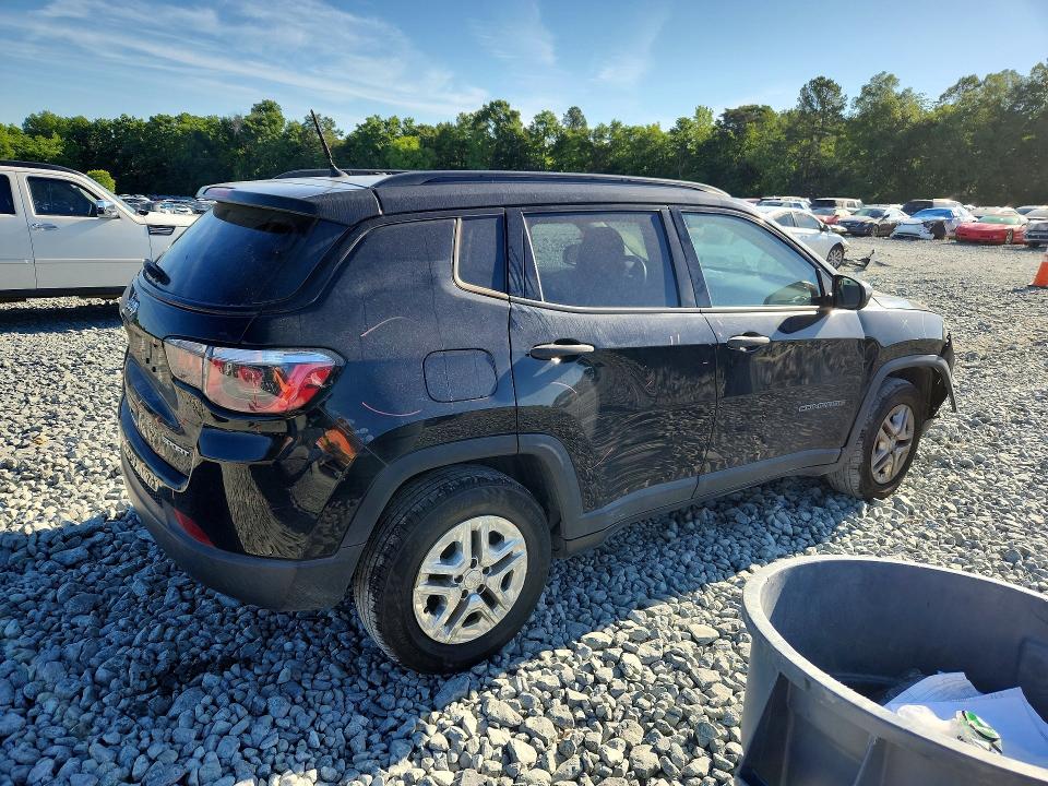 Продаж на аукціоні авто 2018 Jeep Compass, vin: 3C4NJCABXJT226619, номер лоту: 55763636