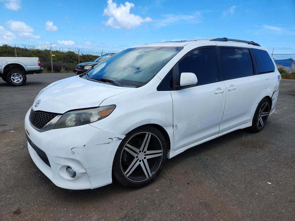 2012 Toyota Sienna მანქანა იყიდება აუქციონზე, vin: 5TDXK3DC0CS208721, აუქციონის ნომერი: 59111606