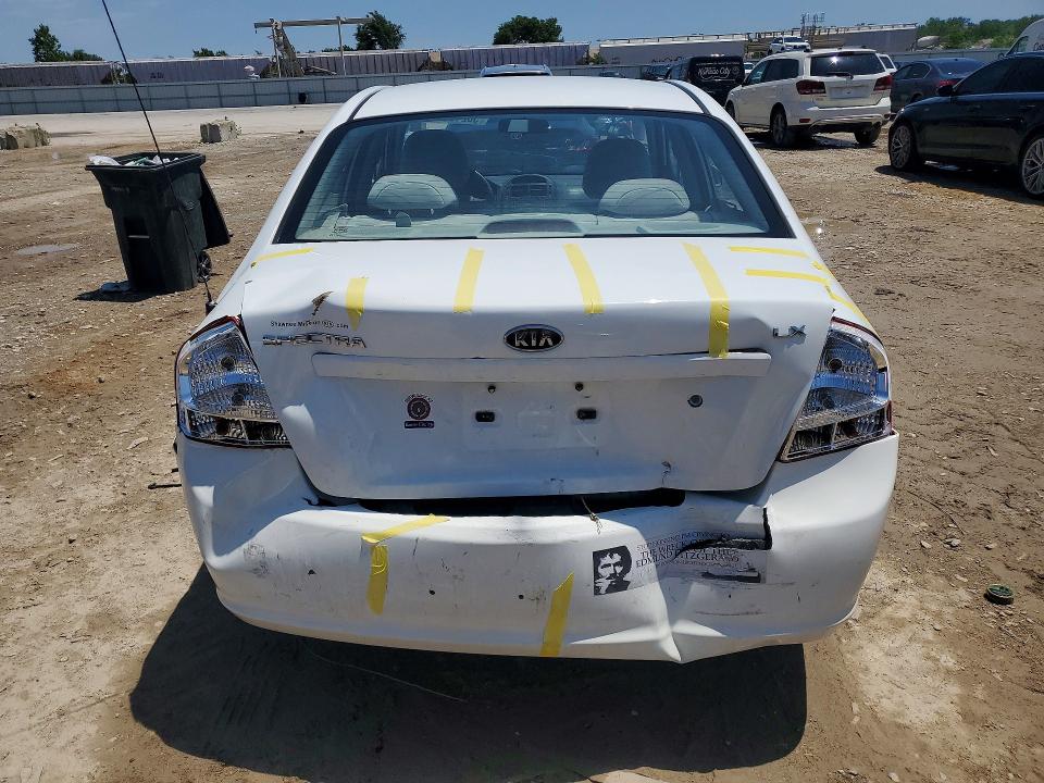 2009 Kia Spectra მანქანა იყიდება აუქციონზე, vin: KNAFE221395630931, აუქციონის ნომერი: 56218346