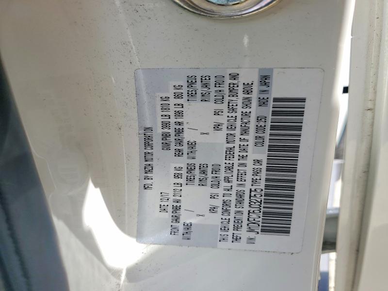 Aukcja sprzedaży 2018 Mazda Cx-3, vin: JM1DKFC76J0327575, numer aukcji: 58721256