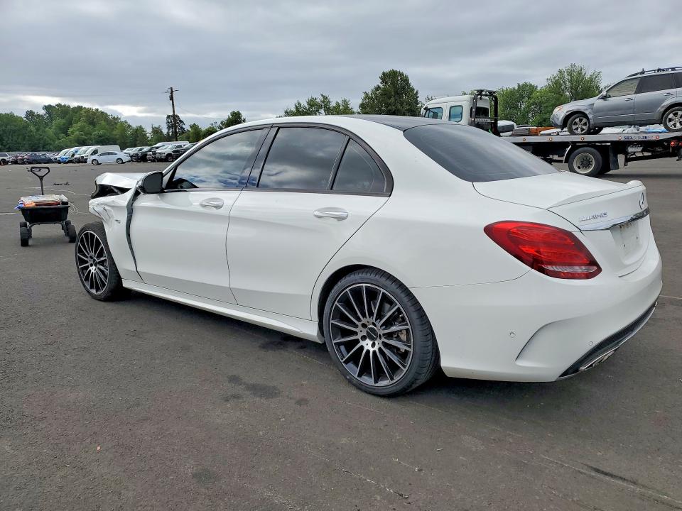 2017 Mercedes-benz C მანქანა იყიდება აუქციონზე, vin: 55SWF6EB4HU194727, აუქციონის ნომერი: 57466816
