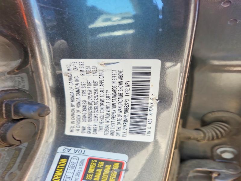 58070446 :رقم المزاد ، 2HKRM4H57DH682273 vin ، 2013 Honda Cr-v مزاد بيع