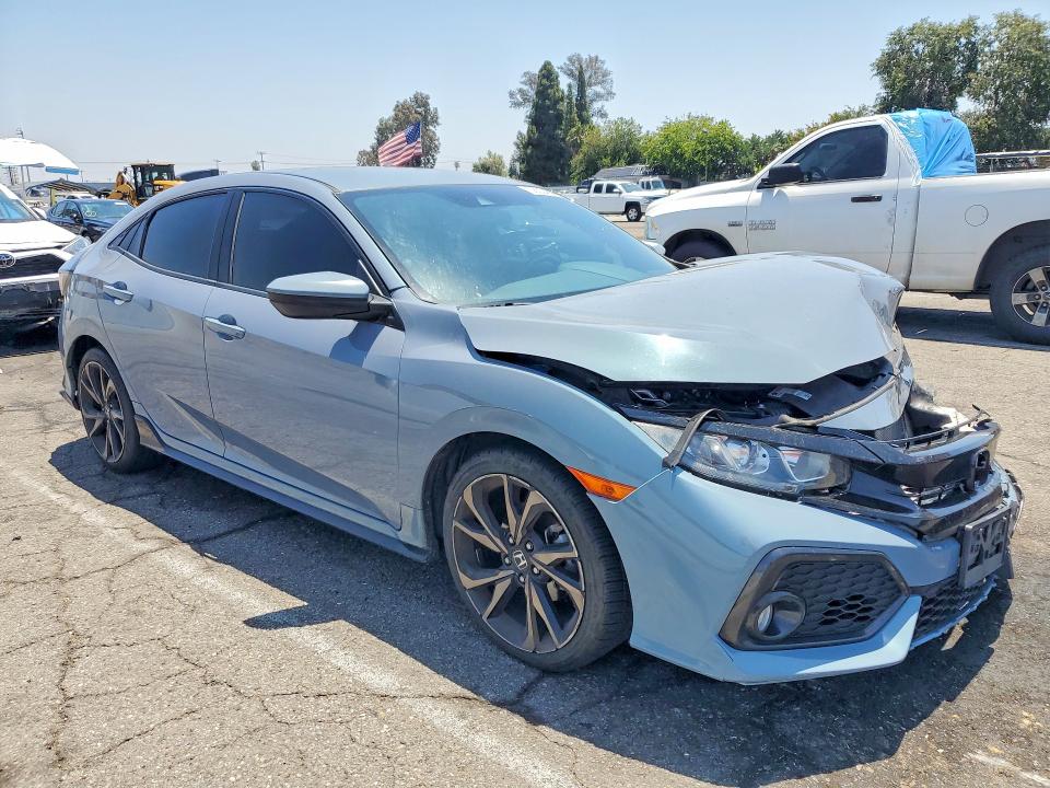 2019 Honda Civic მანქანა იყიდება აუქციონზე, vin: SHHFK7H47KU425142, აუქციონის ნომერი: 56334396