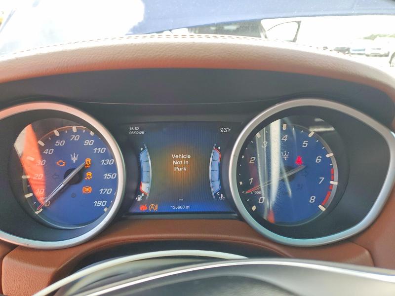 55646636 :رقم المزاد ، ZAM57RSA7G1185238 vin ، 2016 Maserati Ghibli مزاد بيع