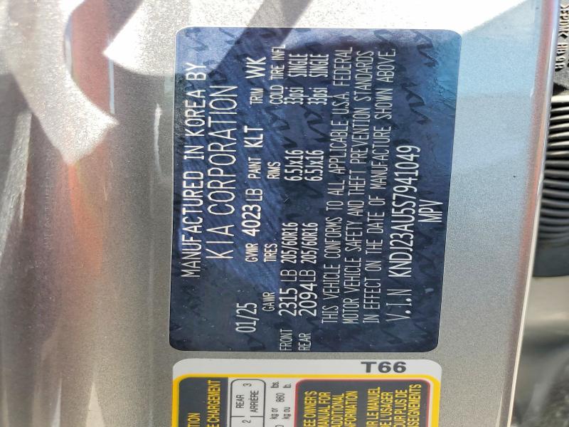2025 Kia Soul მანქანა იყიდება აუქციონზე, vin: KNDJ23AU5S7941049, აუქციონის ნომერი: 73342815