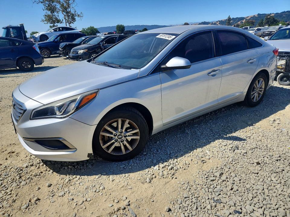 58151246 :رقم المزاد ، 5NPE24AF4GH341182 vin ، 2016 Hyundai Sonata مزاد بيع