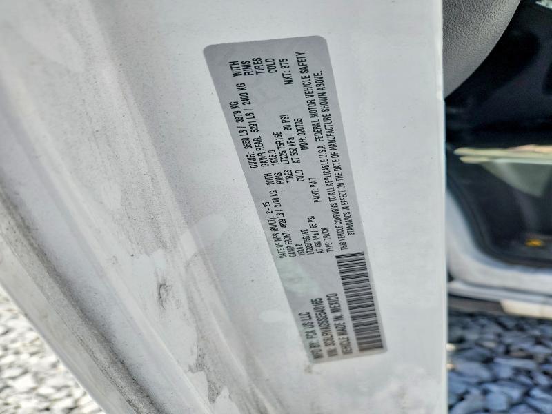 57693166 :رقم المزاد ، 3C6LRVAG5SE540165 vin ، 2025 Ram Promaster 1500 مزاد بيع