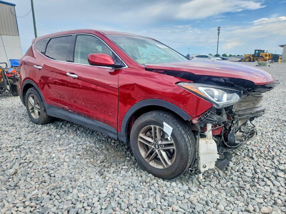 57696126 :رقم المزاد ، 5XYZTDLB9JG531048 vin ، 2018 Hyundai Santa Fe Sport مزاد بيع
