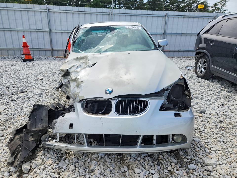 2007 Bmw 530 მანქანა იყიდება აუქციონზე, vin: WBANE73507CM55203, აუქციონის ნომერი: 57354436