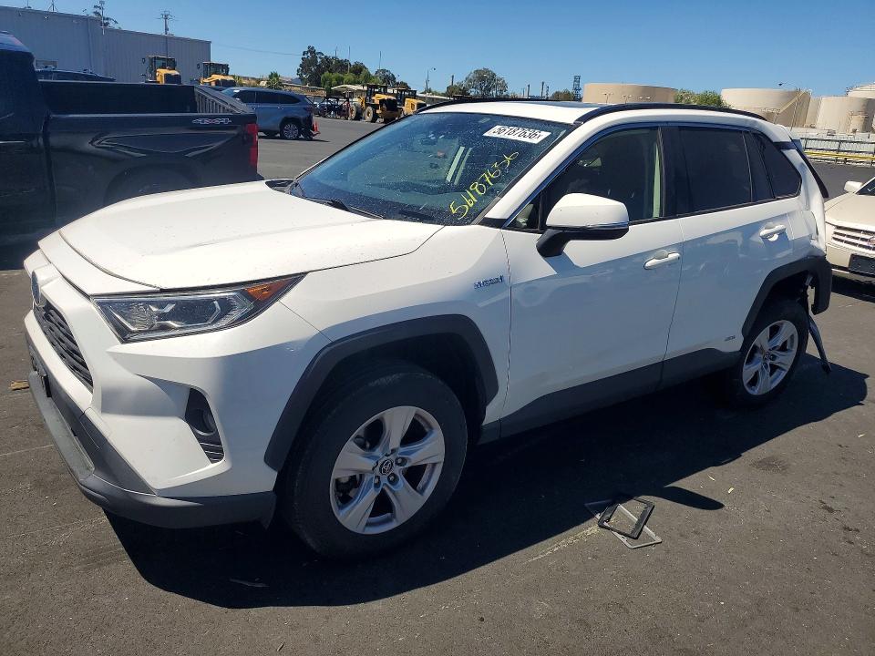 2019 Toyota Rav4 Hybrid მანქანა იყიდება აუქციონზე, vin: JTMRWRFV9KD009403, აუქციონის ნომერი: 56187636