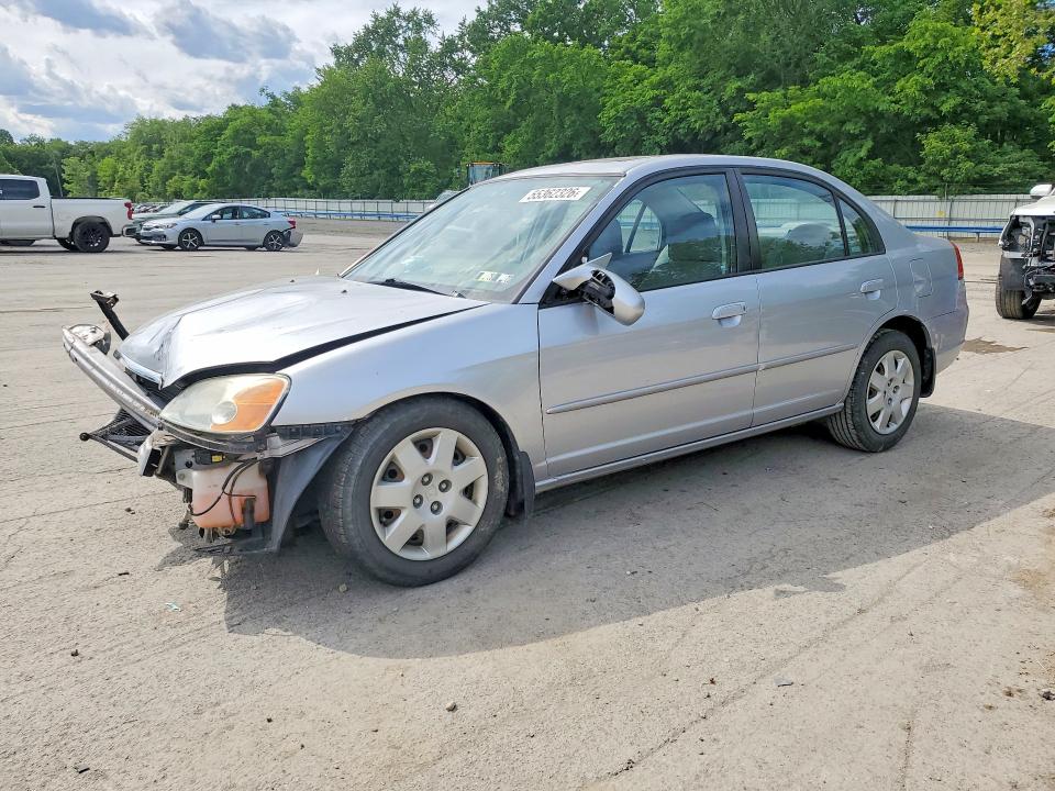 Aukcja sprzedaży 2002 Honda Civic, vin: 2HGES26732H604528, numer aukcji: 55362326
