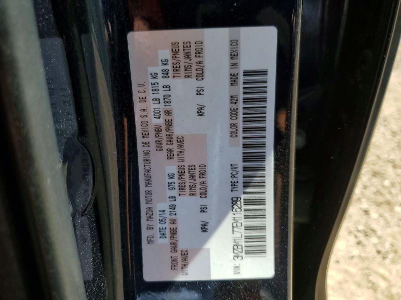 Продажа на аукционе авто 2014 Mazda 3, vin: 3MZBM1L77EM116289, номер лота: 58415626