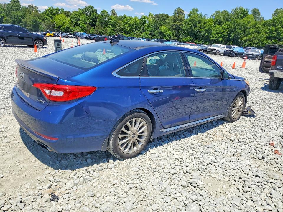 2015 Hyundai Sonata მანქანა იყიდება აუქციონზე, vin: 5NPE34AF3FH179377, აუქციონის ნომერი: 57865296