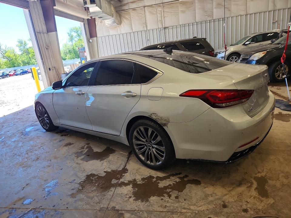 56861816 :رقم المزاد ، KMHGN4JF2JU240702 vin ، 2018 Genesis G80 مزاد بيع