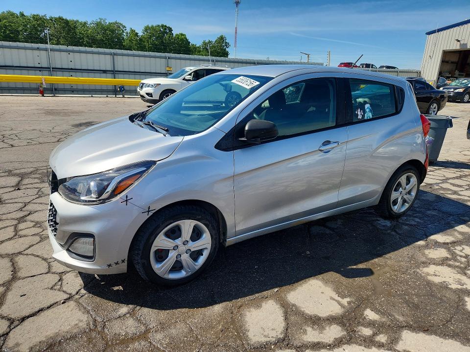 2019 Chevrolet Spark მანქანა იყიდება აუქციონზე, vin: KL8CB6SA0KC711465, აუქციონის ნომერი: 55836156