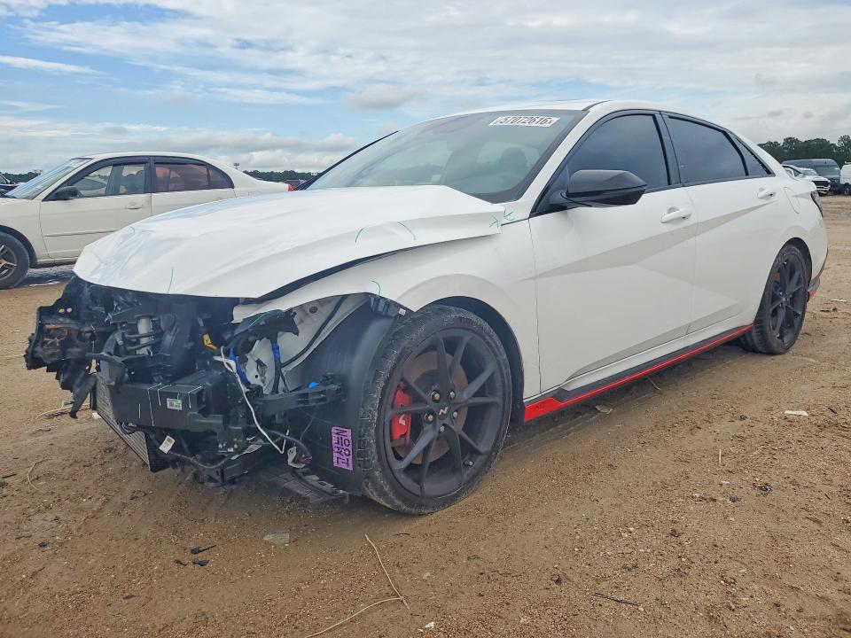 2025 Hyundai Elantra N მანქანა იყიდება აუქციონზე, vin: KMHLW4DK3SU030650, აუქციონის ნომერი: 57072616
