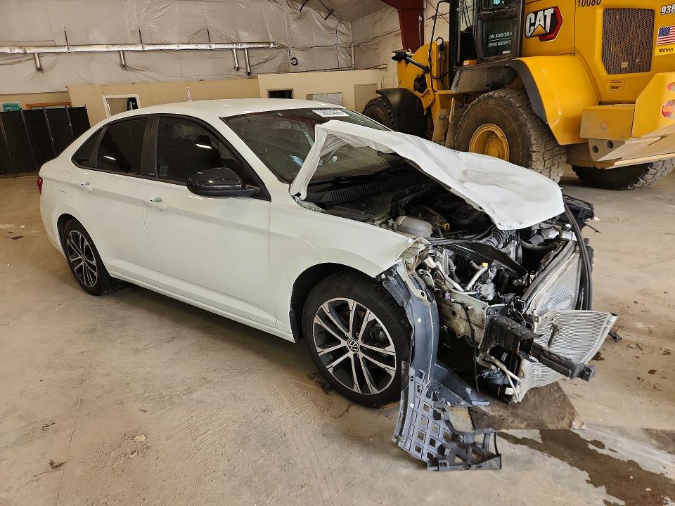 58024066 :رقم المزاد ، 3VWBM7BU3RM084442 vin ، 2024 Volkswagen Jetta مزاد بيع