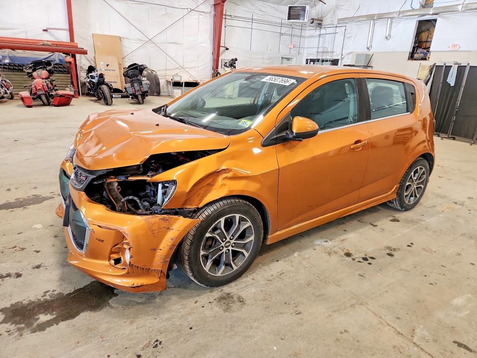 2017 Chevrolet Sonic მანქანა იყიდება აუქციონზე, vin: 1G1JD6SG7H4145474, აუქციონის ნომერი: 56507696