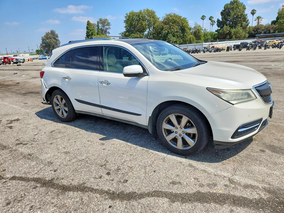 58104076 :رقم المزاد ، 5FRYD3H88EB005229 vin ، 2014 Acura Mdx مزاد بيع
