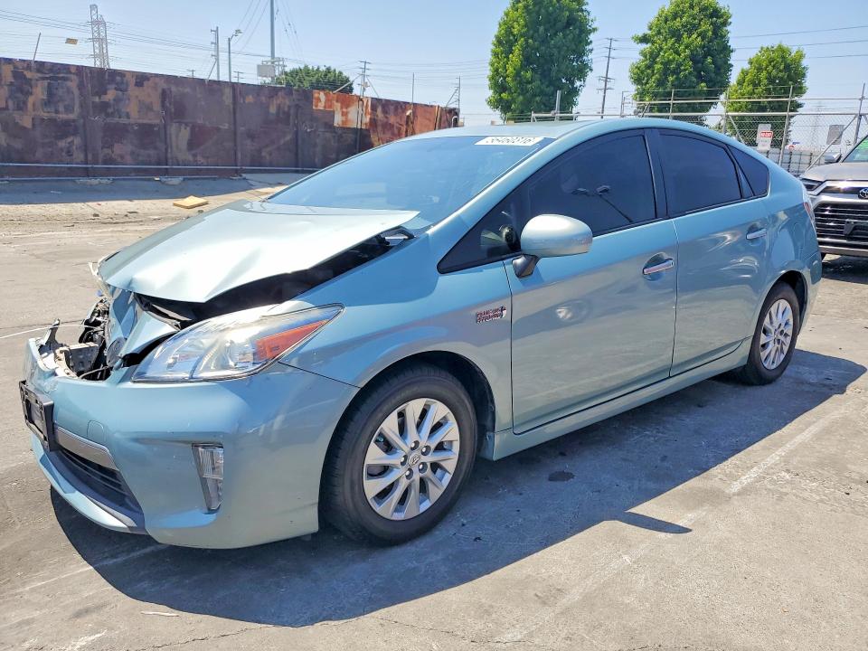 2014 Toyota Prius Plug-in Hybrid მანქანა იყიდება აუქციონზე, vin: JTDKN3DP5E3050529, აუქციონის ნომერი: 56460316