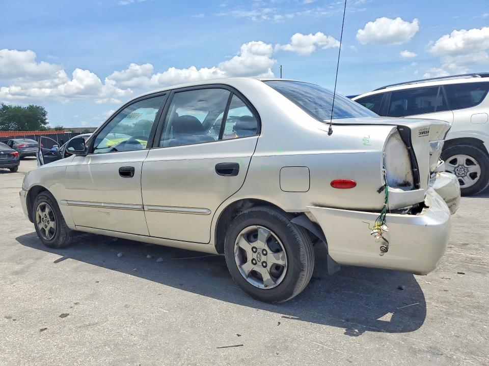 57505306 :رقم المزاد ، KMHCG45C42U308444 vin ، 2002 Hyundai Accent مزاد بيع