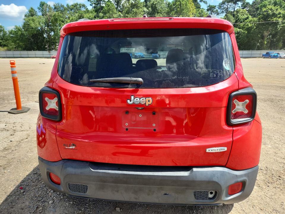 Продаж на аукціоні авто 2015 Jeep Renegade, vin: ZACCJABTXFPB27932, номер лоту: 85984115