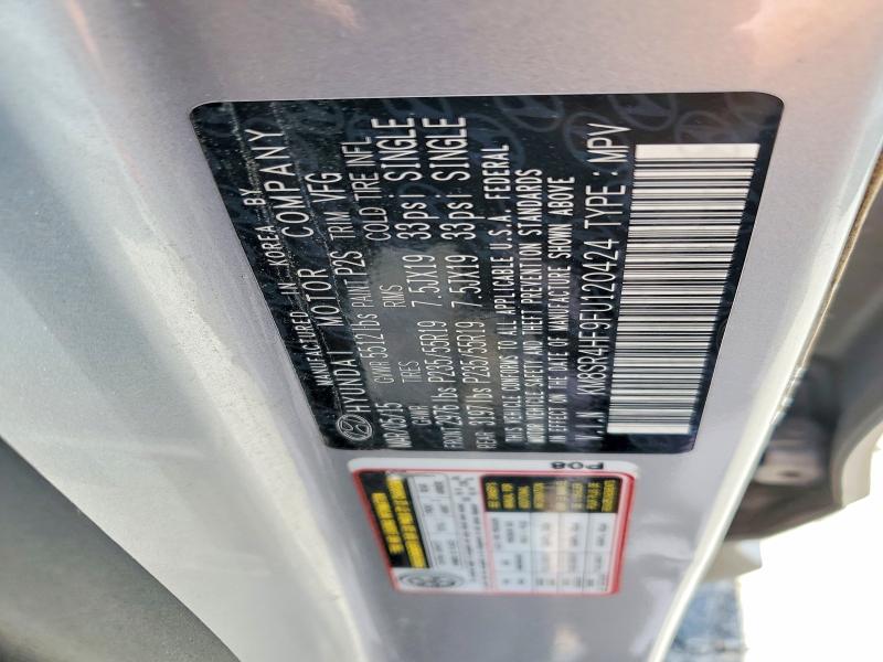 56985816 :رقم المزاد ، KM8SR4HF9FU120424 vin ، 2015 Hyundai Santa Fe مزاد بيع